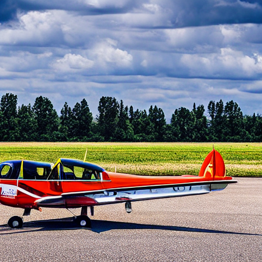 016_A pair of planes parked in a small rural airfield..png